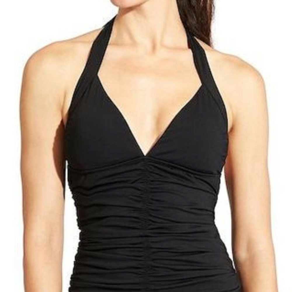 NEW Athleta Harlow Vintage Style Tankini Top Sz Small Tall